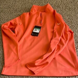 Nike Coral Quarter-Zip Pullover